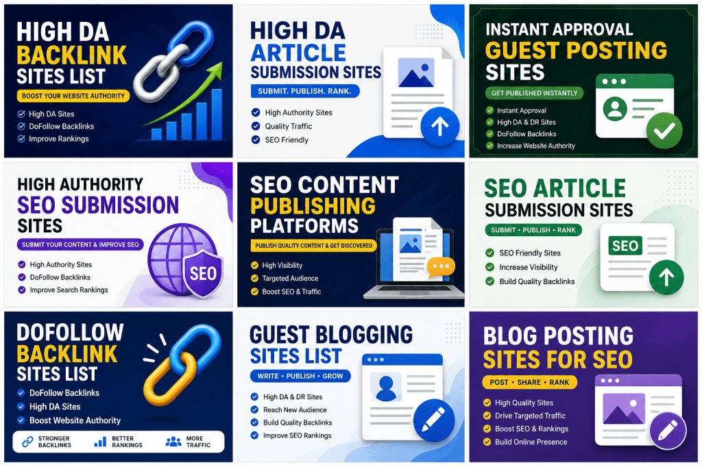  Top News Posting Sites with High DA&nbsp;Authority